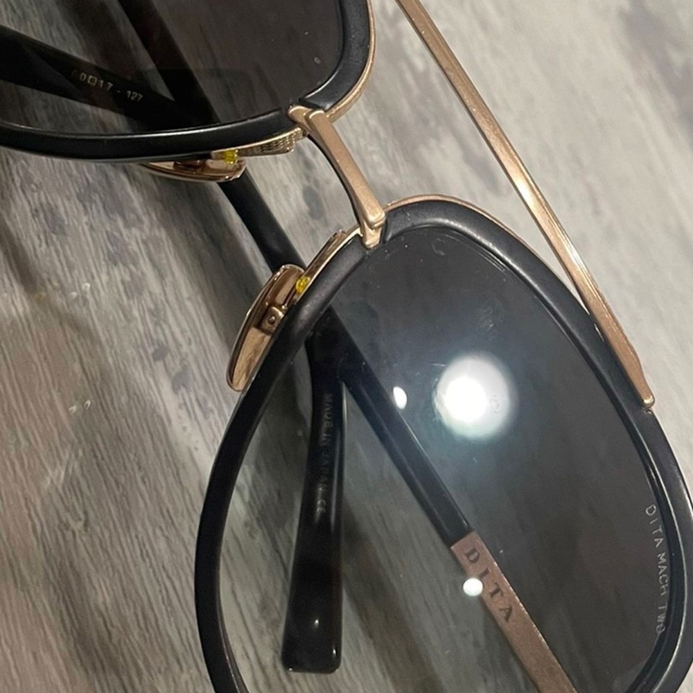 DITA MACH-TWO (Black & Gold) ** UNISEX **